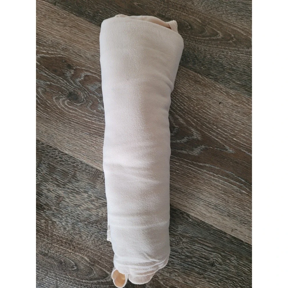 Baby Blueberrie Stretchy Swaddle Blanket Peach Cream 47x47 Rayon Spandex #7